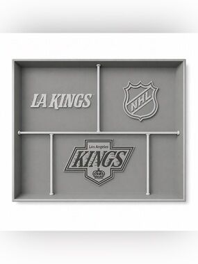 LA Kings NHL Pocket Dump Tray - For Keys, Wallet, Money, Etc
